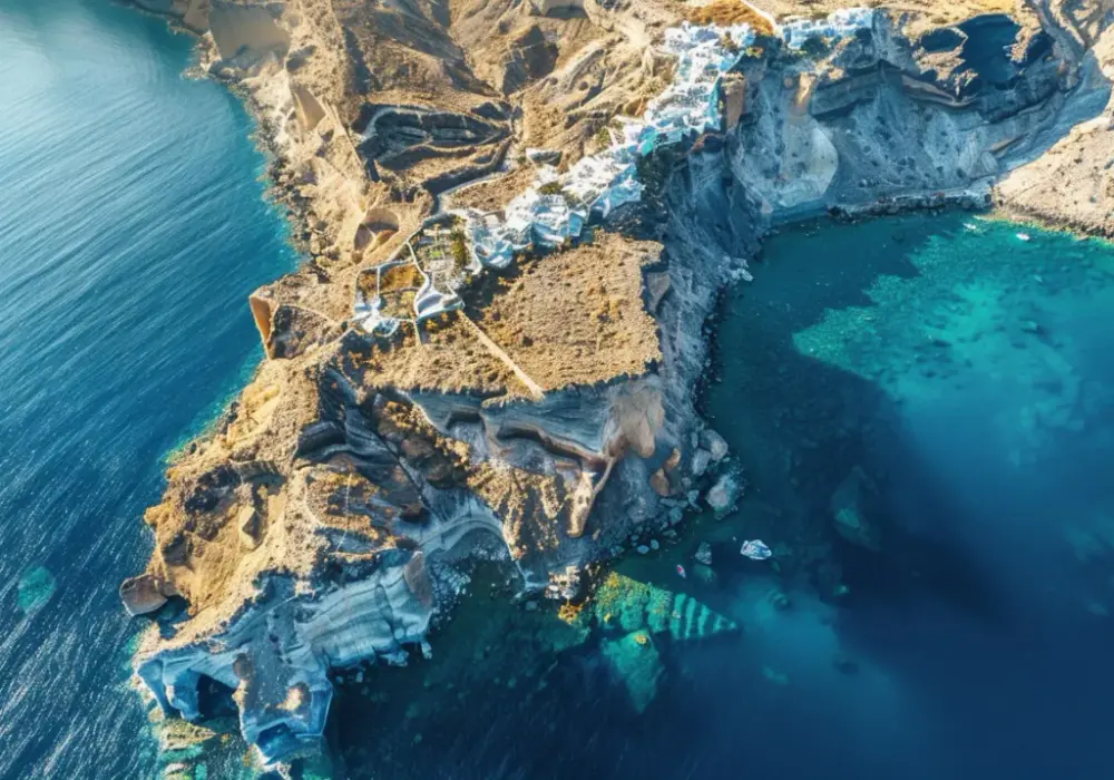 Blue Lagoon Grecja: Najpiękniejsze widoki na Santorini