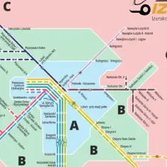 Mapa tras autobusowych Izerki. Zobacz przystanek dworzec kolejowy Świeradów Zdrój i inne lokalizacje.