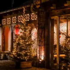 Gdzie lecieć w grudniu? W Głębokim Vine Resort & Spa świąteczna atmosfera, choinki i ciepłe światła zachęcają do relaksu.
