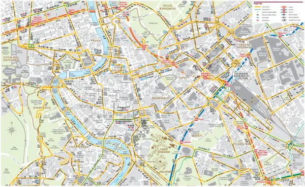  Mapa metra w Rzymie - Linie, stacje, bilety, rozkład jazdy