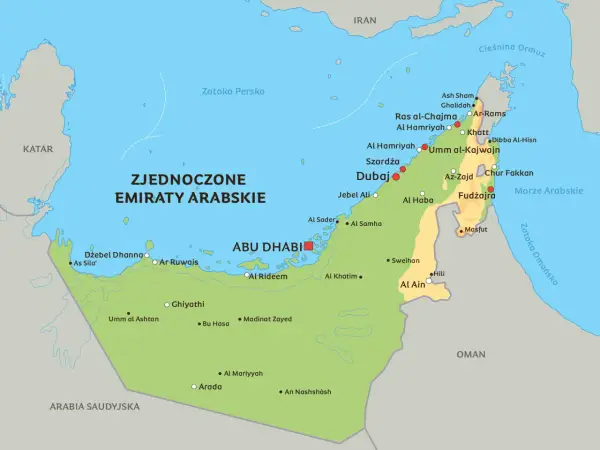 Gdzie leży Dubaj? Miasto, emirat, kraj - Szybko i jasno