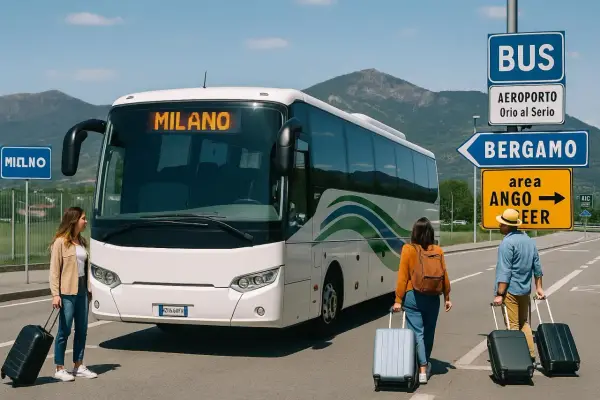 Bergamo do Mediolanu - Autobus, pociąg? Porównaj i wybierz