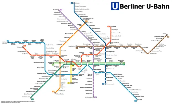 Berlińskie metro U-Bahn - Jak zwiedzać Berlin bez stresu?